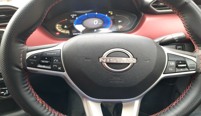 2023 Nissan MAGNITE XV TURBO CVT RED EDITION, Petrol, Automatic, 24,273 km, interior