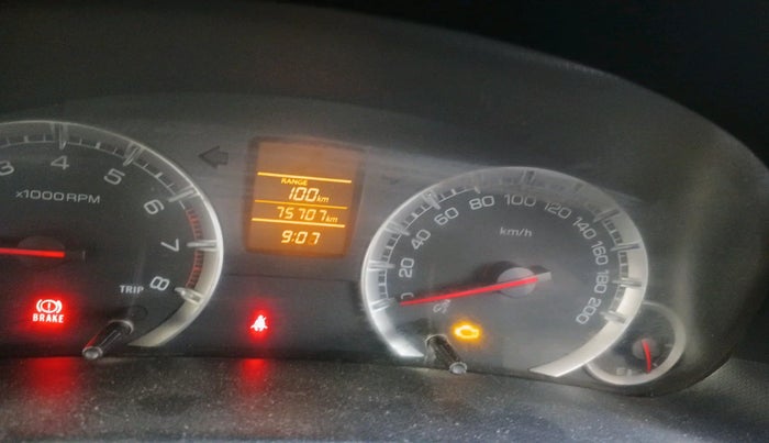 2012 Maruti Swift VXI, Petrol, Manual, 75,707 km, interior