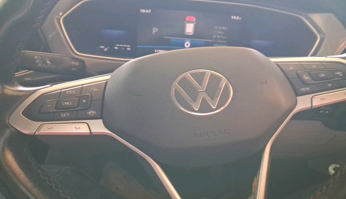 2022 Volkswagen TAIGUN TOPLINE 1.0 TSI AT, Petrol, Automatic, 1,19,877 km, interior