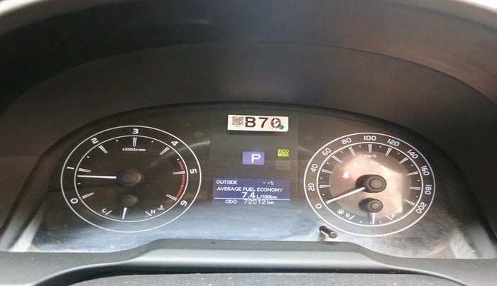 2017 Toyota Innova Crysta 2.8 GX AT 7 STR, Diesel, Automatic, 72,012 km, interior