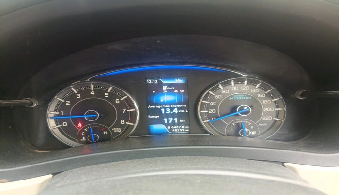 2021 Maruti Ciaz ALPHA 1.5 SHVS PETROL, Petrol, Manual, 48,299 km, interior