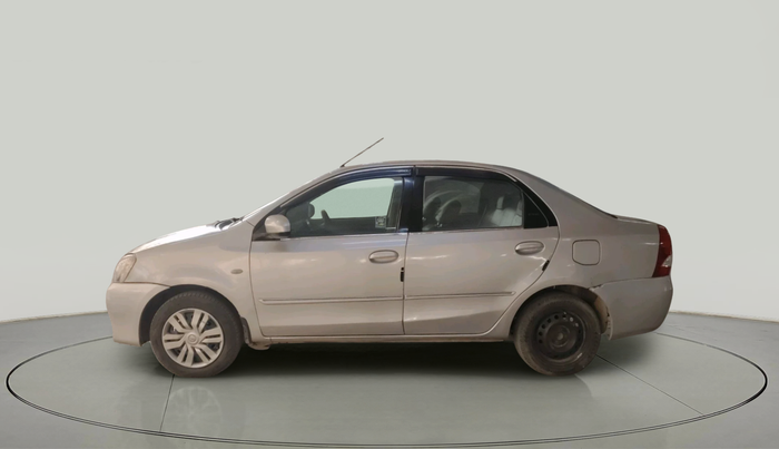 2013 Toyota Etios G, Petrol, Manual, 80,684 km, exterior