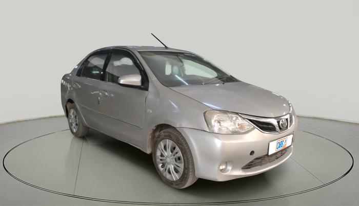 2013 Toyota Etios G, Petrol, Manual, 80,684 km, exterior