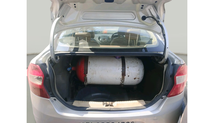 2015 Ford Figo Aspire TITANIUM 1.2 PETROL, CNG, Manual, 92,238 km, exterior