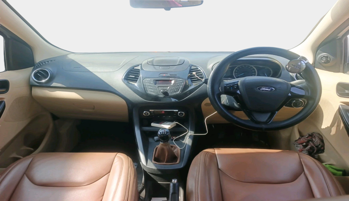 2015 Ford Figo Aspire TITANIUM 1.2 PETROL, CNG, Manual, 92,238 km, interior