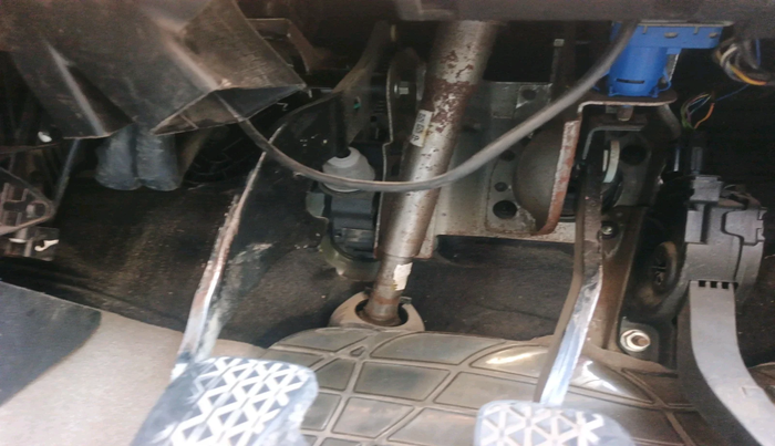 2015 Ford Figo Aspire TITANIUM 1.2 PETROL, CNG, Manual, 92,238 km, interior