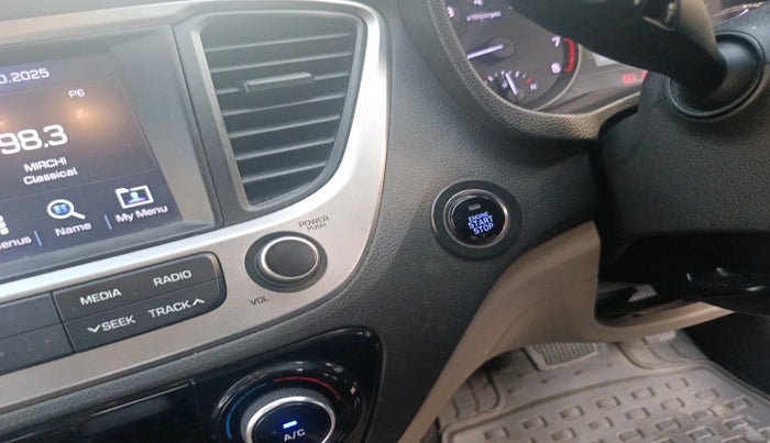 2018 Hyundai Verna 1.6 VTVT SX (O) AT, Petrol, Automatic, 81,565 km, interior