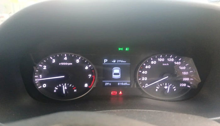 2018 Hyundai Verna 1.6 VTVT SX (O) AT, Petrol, Automatic, 81,565 km, interior