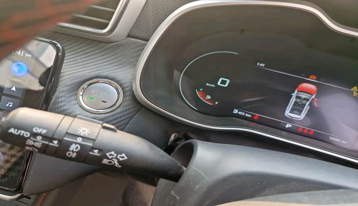 2023 MG ASTOR  SMART BLACK STORM EDITION CVT, Petrol, Automatic, 16,086 km, interior