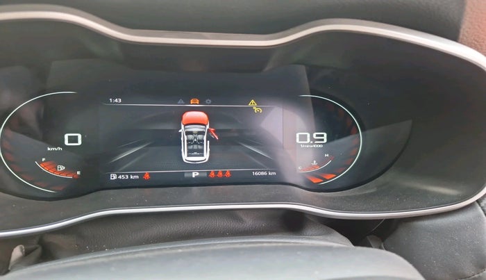 2023 MG ASTOR  SMART BLACK STORM EDITION CVT, Petrol, Automatic, 16,086 km, interior