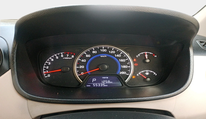 2018 Hyundai Grand i10 SPORTZ AT 1.2 KAPPA VTVT, Petrol, Automatic, 55,335 km, interior