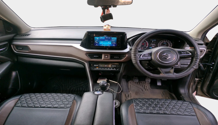 2022 Maruti BREZZA ZXI SMART HYBRID , Petrol, Manual, 27,979 km, interior