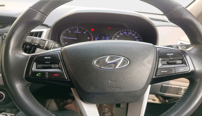 2017 Hyundai Creta SX PLUS AT 1.6 DIESEL, Diesel, Automatic, 1,25,225 km, interior