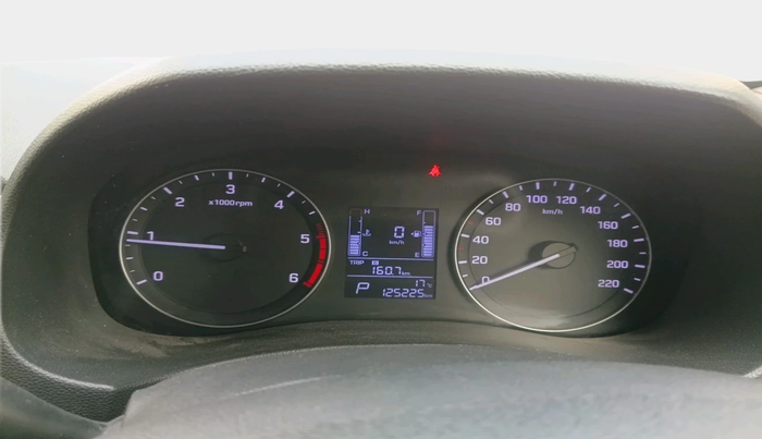 2017 Hyundai Creta SX PLUS AT 1.6 DIESEL, Diesel, Automatic, 1,25,225 km, interior