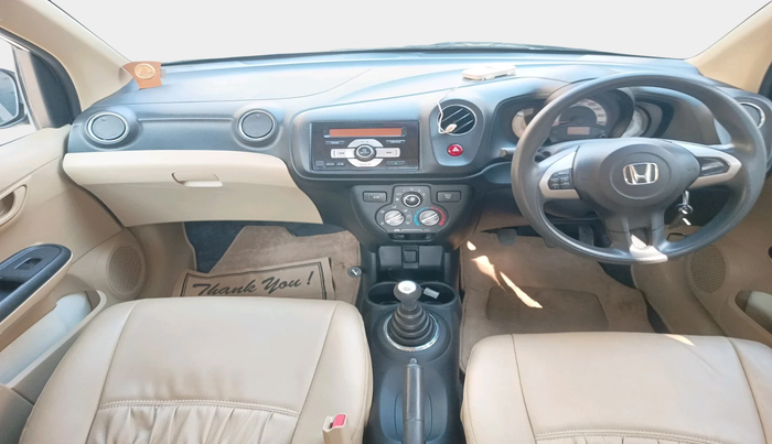 2014 Honda Brio S MT, Petrol, Manual, 3,683 km, interior