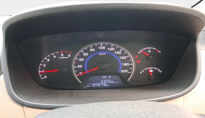 2016 Hyundai Grand i10 SPORTZ 1.1 CRDI, Diesel, Manual, 1,04,579 km, interior