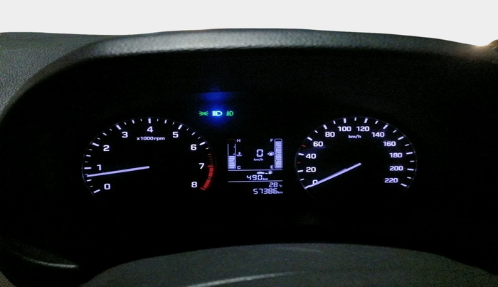 2018 Hyundai Creta SX 1.6 PETROL, Petrol, Manual, 57,386 km, interior