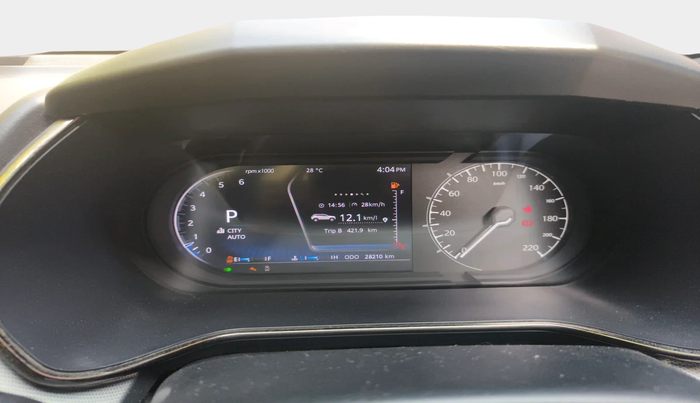 2022 Tata Harrier XZA PLUS 2.0L DARK EDITION, Diesel, Automatic, 28,210 km, interior