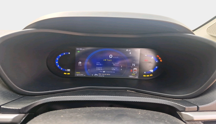 2024 Tata NEXON CREATIVE PLUS 1.2 REVOTRON 6 AMT, Petrol, Automatic, 51,177 km, interior