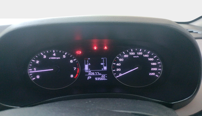 2019 Hyundai Creta SX AT 1.6 PETROL, Petrol, Automatic, 93,560 km, interior