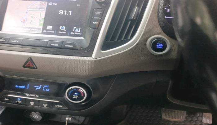 2018 Hyundai Creta SX AT 1.6 PETROL, Petrol, Automatic, 1,66,362 km, interior