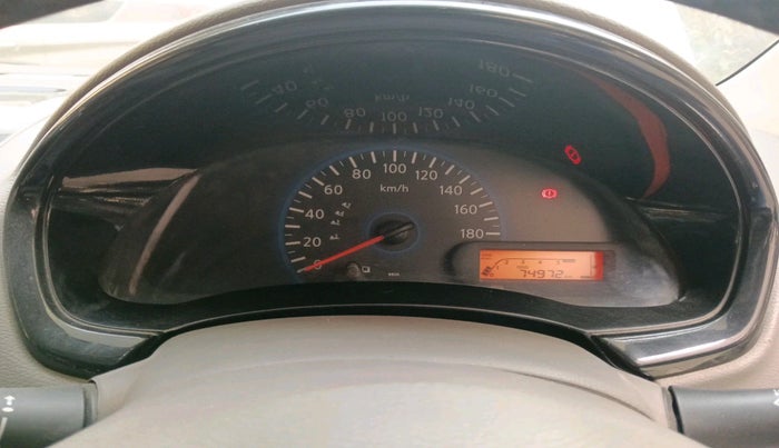 2015 Datsun Go Plus T, Petrol, Manual, 74,972 km, interior