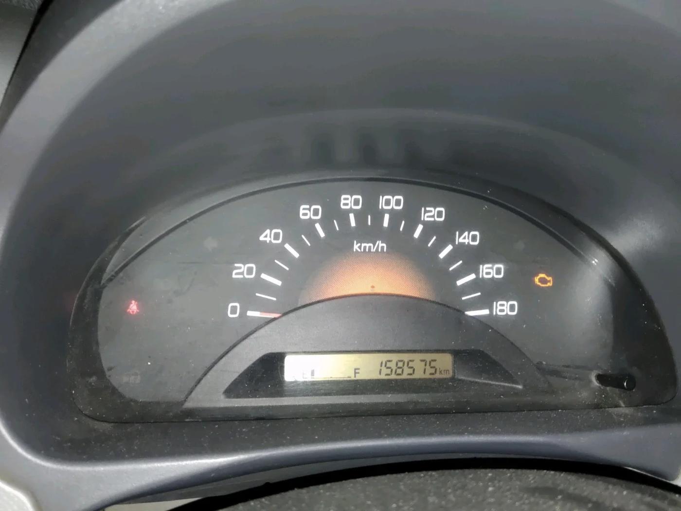 2012 Maruti Wagon R 1.0 LXI, CNG, Manual, 1,58,575 km, interior