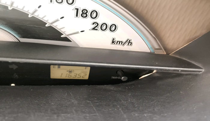 2012 Toyota Etios G, Petrol, Manual, 1,16,352 km, interior