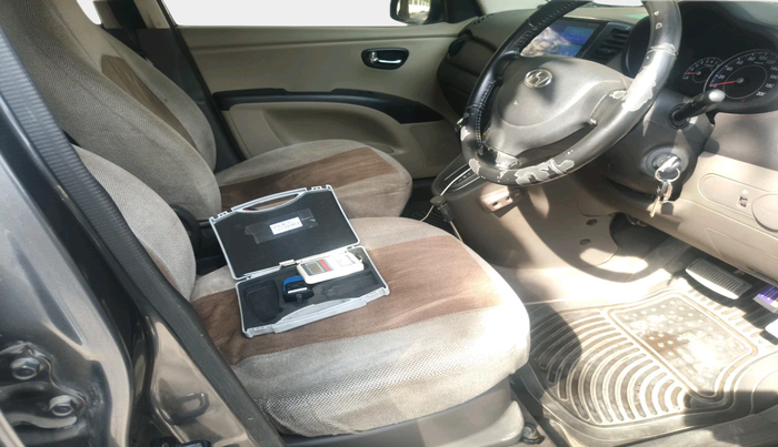 2011 Hyundai i10 SPORTZ 1.2 AT, Petrol, Automatic, 74,626 km, interior