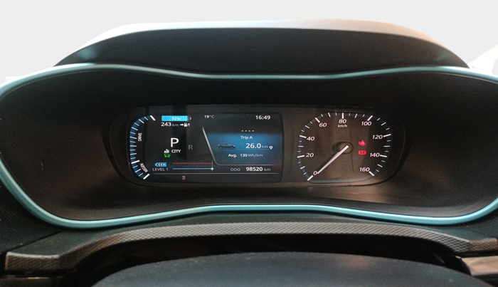 2022 Tata NEXON EV XZ PLUS LUX, Electric, Automatic, 98,520 km, interior