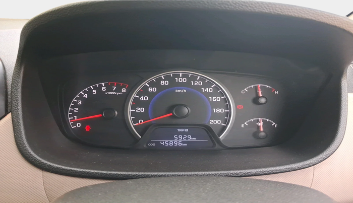 2017 Hyundai Grand i10 MAGNA 1.2 KAPPA VTVT, Petrol, Manual, 45,896 km, interior