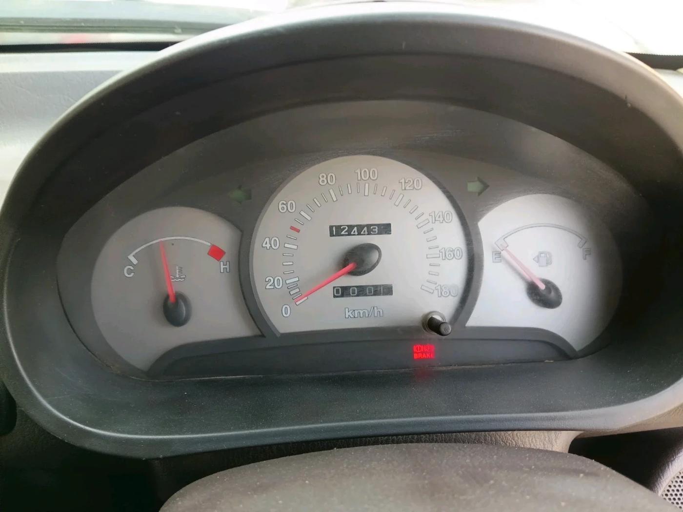 2012 Hyundai Santro Xing GL, CNG, Manual, 1,24,500 km, interior
