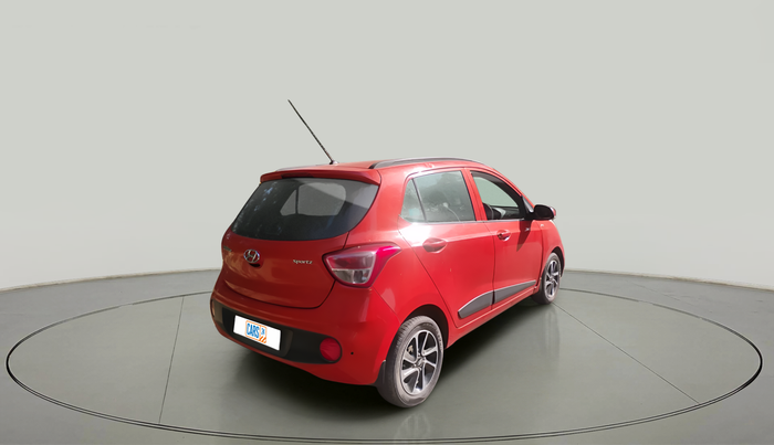 2018 Hyundai Grand i10 SPORTZ AT 1.2 KAPPA VTVT, Petrol, Automatic, 24,337 km, exterior