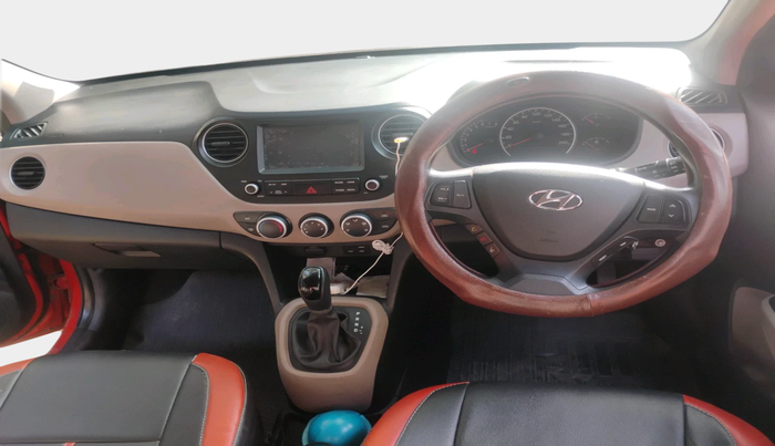 2018 Hyundai Grand i10 SPORTZ AT 1.2 KAPPA VTVT, Petrol, Automatic, 24,337 km, interior