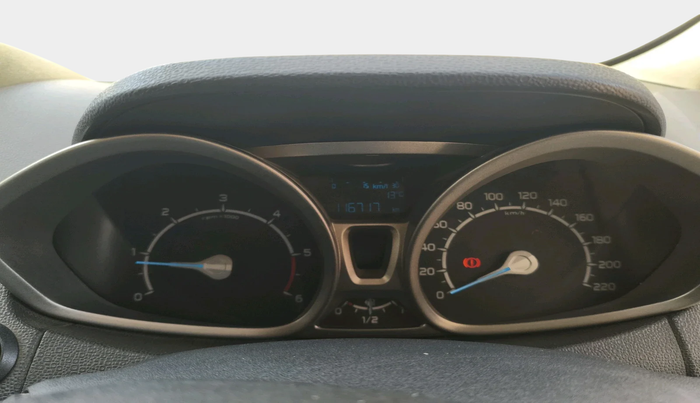 2017 Ford Ecosport TITANIUM 1.5L DIESEL, Diesel, Manual, 1,16,717 km, interior