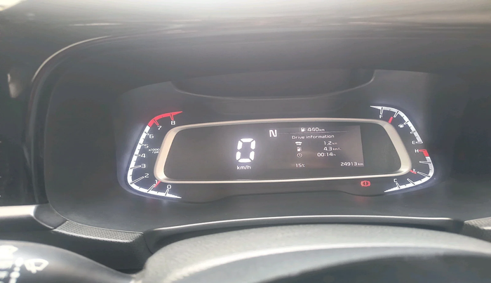 2020 KIA SONET GTX PLUS 1.0 IMT, Petrol, Manual, 24,913 km, interior