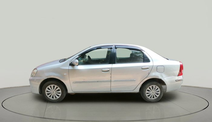2011 Toyota Etios G, Petrol, Manual, 56,210 km, exterior