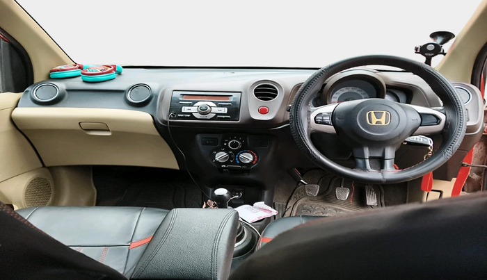 2012 Honda Brio S MT, Petrol, Manual, 84,597 km, interior