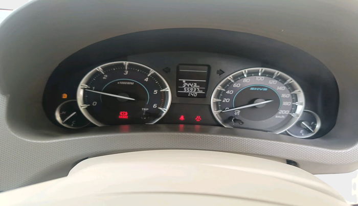 2016 Maruti Ertiga VDI SHVS, Diesel, Manual, 55,937 km, interior