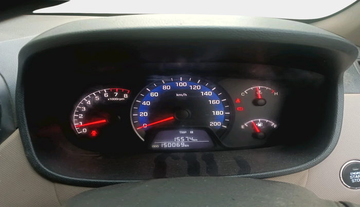 2016 Hyundai Xcent SX 1.2 (O), Petrol, Manual, 1,50,069 km, interior