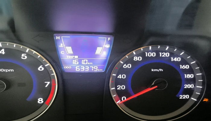2012 Hyundai Verna FLUIDIC 1.4 VTVT, Petrol, Manual, 63,379 km, interior