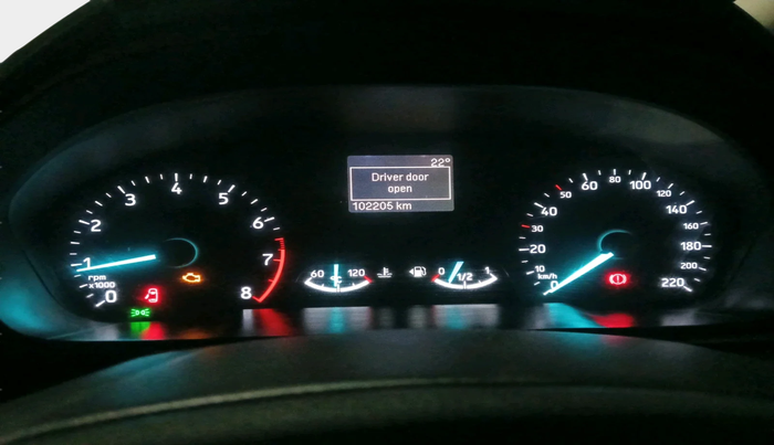 2017 Ford Ecosport TITANIUM 1.5L PETROL, Petrol, Manual, 1,02,205 km, interior