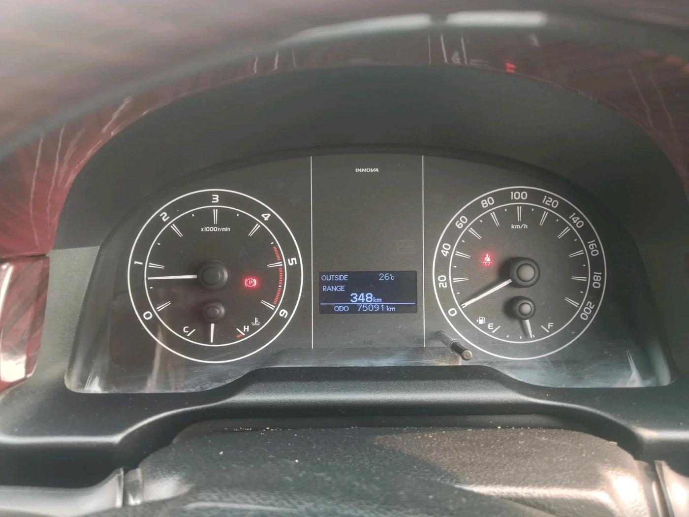 2021 Toyota Innova Crysta 2.4 G 7 STR, Diesel, Manual, 75,091 km, interior