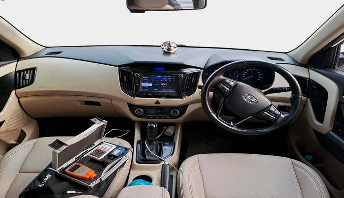 2019 Hyundai Creta SX AT 1.6 DIESEL, Diesel, Automatic, 1,25,722 km, interior