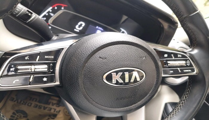 2021 KIA SONET HTX 1.5, Diesel, Manual, 1,14,738 km, interior
