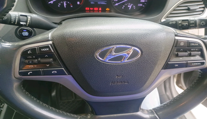 2017 Hyundai Verna 1.6 VTVT SX (O) AT, Petrol, Automatic, 1,57,458 km, interior