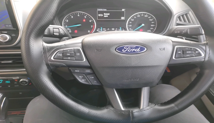 2020 Ford Ecosport TITANIUM + 1.5L PETROL AT, Petrol, Automatic, 73,039 km, interior