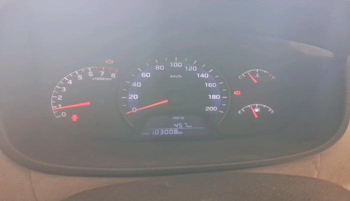 2016 Hyundai Xcent BASE 1.2, Petrol, Manual, 1,03,009 km, interior