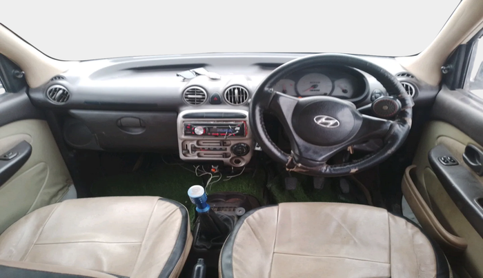 2010 Hyundai Santro Xing GLS, Petrol, Manual, 1,95,603 km, interior