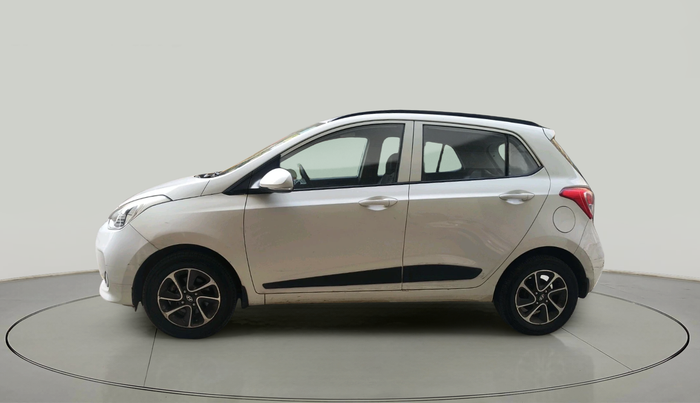 2017 Hyundai Grand i10 SPORTZ (O) AT 1.2 KAPPA VTVT, Petrol, Automatic, 49,861 km, exterior